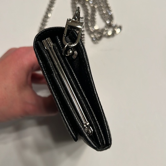 Burberry•Leather Crossbody Wallet WOC - Picture 4 of 13